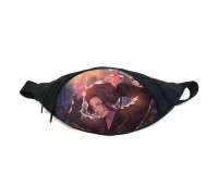 Поясная сумка бананка Токийские мстители Tokyo Revengers (GB TR 035) Gear Bag черная