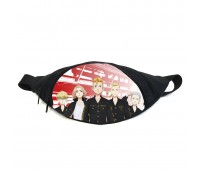 Поясная сумка бананка Токийские мстители Tokyo Revengers (GB TR 041) Gear Bag черная