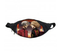Поясная сумка бананка Токийские мстители Tokyo Revengers (GB TR 044) Gear Bag черная