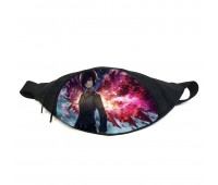 Поясная сумка бананка Токийский гуль Tokyo Ghoul (GB TG 06) Gear Bag черная