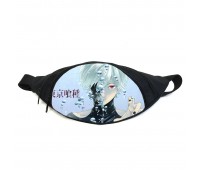 Поясная сумка бананка Токийский гуль Tokyo Ghoul (GB TG 07) Gear Bag черная