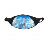 Поясная сумка бананка Токийский гуль Tokyo Ghoul (GB TG 015) Gear Bag черная