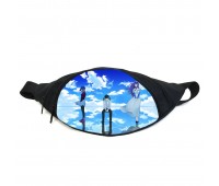 Поясная сумка бананка Токийский гуль Tokyo Ghoul (GB TG 023) Gear Bag черная