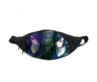 Поясная сумка бананка Токийский гуль Tokyo Ghoul (GB TG 026) Gear Bag черная