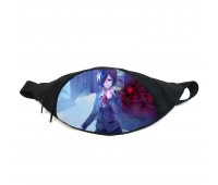 Поясная сумка бананка Токийский гуль Tokyo Ghoul (GB TG 028) Gear Bag черная