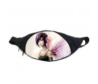 Поясная сумка бананка Токийский гуль Tokyo Ghoul (GB TG 036) Gear Bag черная
