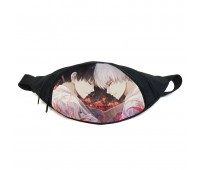 Поясная сумка бананка Токийский гуль Tokyo Ghoul (GB TG 037) Gear Bag черная