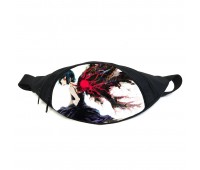 Поясная сумка бананка Токийский гуль Tokyo Ghoul (GB TG 040) Gear Bag черная