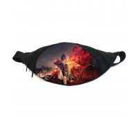 Поясная сумка бананка Токийский гуль Tokyo Ghoul (GB TG 043) Gear Bag черная