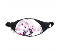 Поясная сумка бананка Токийский гуль Tokyo Ghoul (GB TG 045) Gear Bag черная