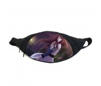 Поясная сумка бананка Токийский гуль Tokyo Ghoul (GB TG 046) Gear Bag черная