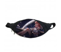 Поясная сумка бананка Хонкай стар рейл Honkai Star Rail (GB HSR 031) Gear Bag черная