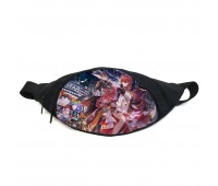 Поясная сумка бананка Хонкай стар рейл Honkai Star Rail (GB HSR 040) Gear Bag черная