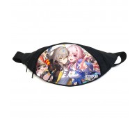 Поясная сумка бананка Хонкай стар рейл Honkai Star Rail (GB HSR 043) Gear Bag черная