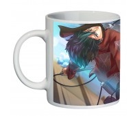 Чашка манга Атака титанов Attack on Titan (кружка supercup AT 006)