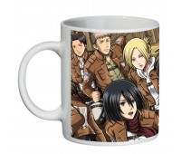 Чашка манга Атака титанов Attack on Titan (кружка supercup AT 0011)