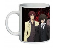Чашка Бродячие псы Bungou stray dogs (кружка supercup BSD 004)