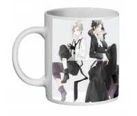 Чашка Бродячие псы Bungou stray dogs (кружка supercup BSD 0018)