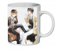 Чашка Бродячие псы Bungou stray dogs (кружка supercup BSD 0024)