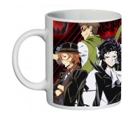 Чашка Бродячие псы Bungou stray dogs (кружка supercup BSD 0026)