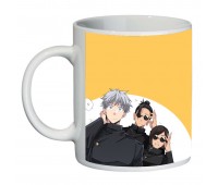Чашка Магическая битва Jujutsu Kaisen (кружка supercup JK 0025)