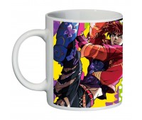 Чашка Невероятные приключения Джоджо JoJo Bizarre Adventure (кружка supercup Jojo 001)
