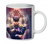 Чашка Невероятные приключения Джоджо JoJo Bizarre Adventure (кружка supercup Jojo 002)