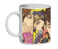 Чашка Невероятные приключения Джоджо JoJo Bizarre Adventure (кружка supercup Jojo 0010)