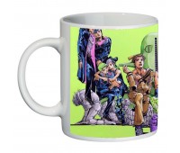 Чашка Невероятные приключения Джоджо JoJo Bizarre Adventure (кружка supercup Jojo 0012)
