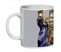 Чашка Невероятные приключения Джоджо JoJo Bizarre Adventure (кружка supercup Jojo 0013)