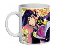Чашка Невероятные приключения Джоджо JoJo Bizarre Adventure (кружка supercup Jojo 0016)