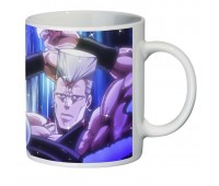 Чашка Невероятные приключения Джоджо JoJo Bizarre Adventure (кружка supercup Jojo 0017)