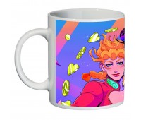 Чашка Невероятные приключения Джоджо JoJo Bizarre Adventure (кружка supercup Jojo 0020)