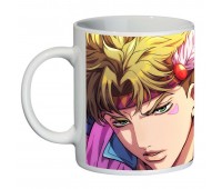 Чашка Невероятные приключения Джоджо JoJo Bizarre Adventure (кружка supercup Jojo 0025)