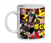 Чашка Моя геройская академия Boku no Hero Academia (кружка supercup BNHA 0010)