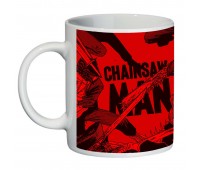 Чашка Человек бензопила Chainsaw Man (кружка supercup СwM 0021)