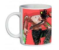 Чашка Человек бензопила Chainsaw Man (кружка supercup СwM 0040)
