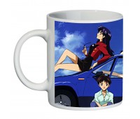 Чашка Евангелион Evangelion (кружка supercup Evan 008)