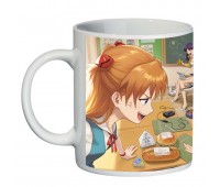 Чашка Евангелион Evangelion (кружка supercup Evan 0022)