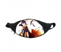 Поясная сумка бананка Волейбол хайкю Haikyuu (GB H 01) Gear Bag черная Поясная сумка бананка Волейбол хайкю Haikyuu (GB H 01) Gear Bag черная