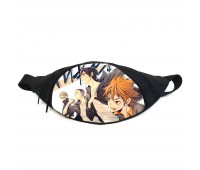 Поясная сумка бананка Волейбол хайкю Haikyuu (GB H 03) Gear Bag черная Поясная сумка бананка Волейбол хайкю Haikyuu (GB H 03) Gear Bag черная