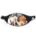 Поясная сумка бананка Волейбол хайкю Haikyuu (GB H 03) Gear Bag черная