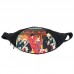 Поясная сумка бананка Волейбол хайкю Haikyuu (GB H 06) Gear Bag черная