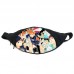 Поясная сумка бананка Волейбол хайкю Haikyuu (GB H 08) Gear Bag черная