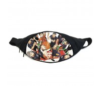 Поясная сумка бананка Волейбол хайкю Haikyuu (GB H 014) Gear Bag черная Поясная сумка бананка Волейбол хайкю Haikyuu (GB H 014) Gear Bag черная
