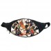Поясная сумка бананка Волейбол хайкю Haikyuu (GB H 014) Gear Bag черная