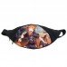 Поясная сумка бананка Волейбол хайкю Haikyuu (GB H 017) Gear Bag черная