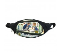 Поясная сумка бананка Волейбол хайкю Haikyuu (GB H 019) Gear Bag черная Поясная сумка бананка Волейбол хайкю Haikyuu (GB H 019) Gear Bag черная