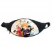 Поясная сумка бананка Волейбол хайкю Haikyuu (GB H 020) Gear Bag черная