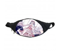 Поясная сумка бананка Мику Хацунэ Hatsune Miku (GB HM 02) Gear Bag черная
